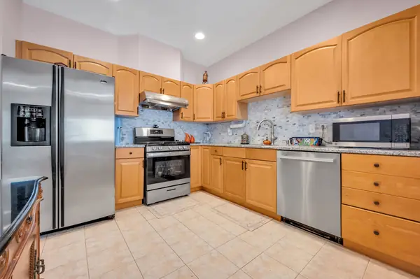 Updated kitchen with stainless steel appliances